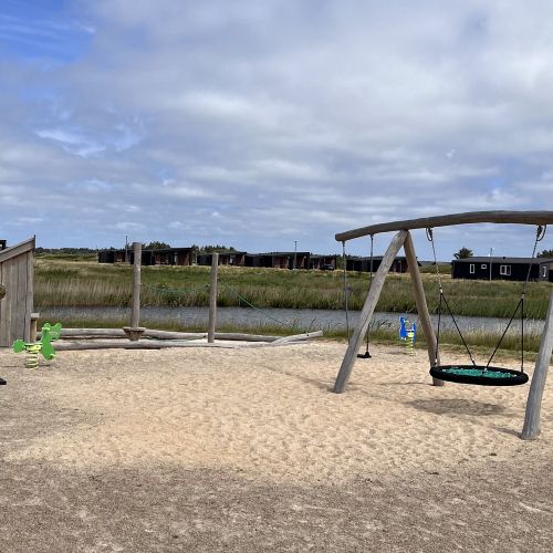 Legeplads i feriehuspakken