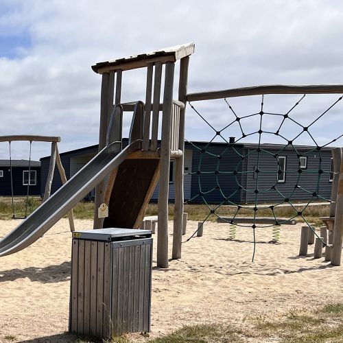 Legeplads i feriehuspakken