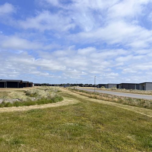 Ved indkørslen til Havstien, sommeren 2023